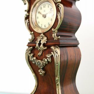 JUNGHANS PFEILKREUZ Mantel Clock Antique BABY MINI Grandfathers EXTREMELY RARE 2