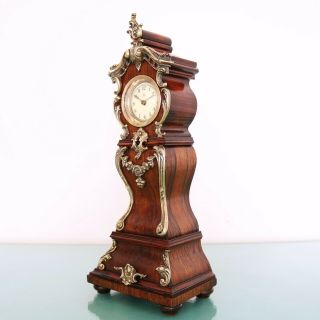 JUNGHANS PFEILKREUZ Mantel Clock Antique BABY MINI Grandfathers EXTREMELY RARE 7