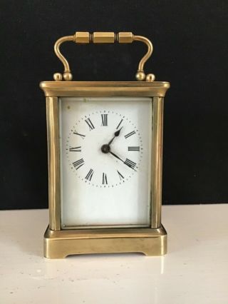 Small Brass - R & Co Paris - Wind Up - Carriage Clock - Order