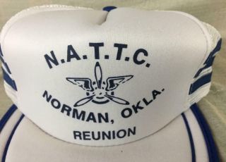 VTG - NATTC Norman OK Snapback Hat/Cap - Naval Aviation Technical Training Center 2