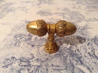 Vintage French Brass Acorn Door / Drawer Knob / Handle - Rare Find (3814) 6