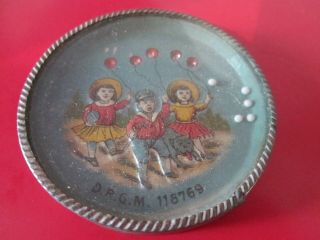 Antique Children W/ Balloons - Dexterity Game - Germany - 1 Of 30 Listed - 3