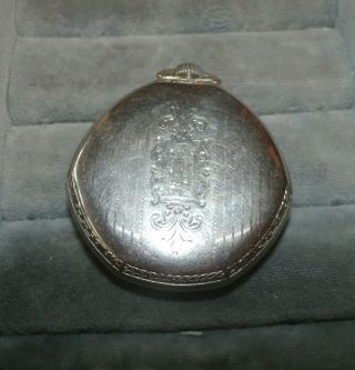 Vintage Studebaker South Bend Freemason Masonic Pocket Watch 4