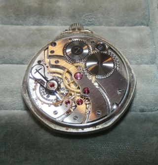 Vintage Studebaker South Bend Freemason Masonic Pocket Watch 5