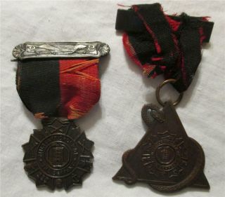 Spanish American War Veteran Military Order Of The Serpent Medal Group