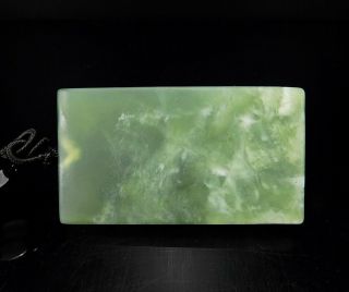 100 Natural Hand - carved Chinese Jade Pendant jadeite Necklace landscape 153e 7