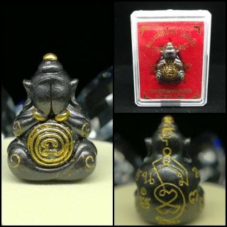 Phra Pidta Nanomo Lp Eiam Close Eye Buddha Thai Amulet Luck Power Yant Protect