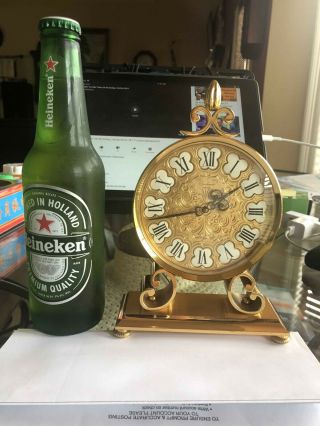 BUCHERER Antique Swiss Table Clock 7