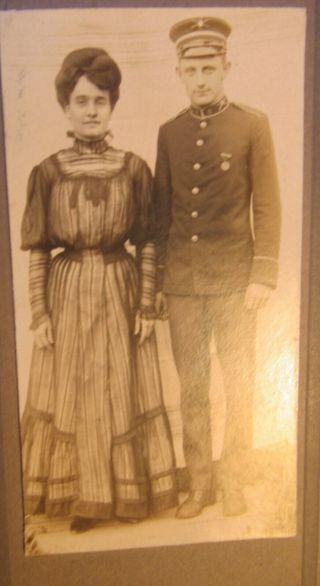 Photo Of Penn.  Trooper And Wife.