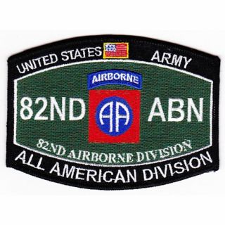 82nd Airborne Division Abd Abn Div Aa All American Patch Fort Bragg Paratrooper