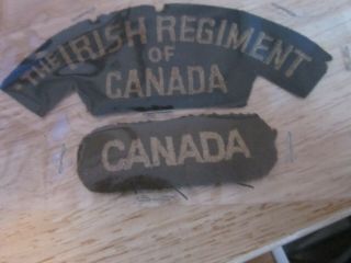 The Irish Regiment Of Canada Arm Patch