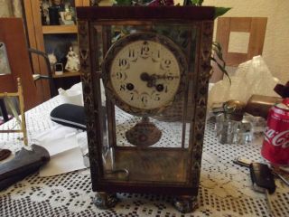 Four Glass Clonosenie French Regulator Project Non Fusee Carriage Clock