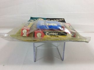 Vintage 1950s Casper Lido Toy Color TV Set & 5 Rolls Of Film In Package 4