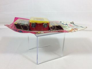 Vintage Huckleberry Hound Lido Toy Color TV Set & 5 Rolls Of Film Pack 4