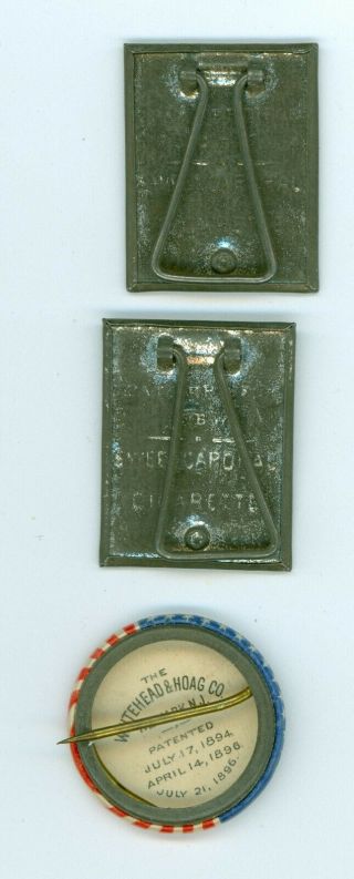 Vintage 1898 Commodore Schley Spanish American War Pinback Button 2 Mini - Frames 2