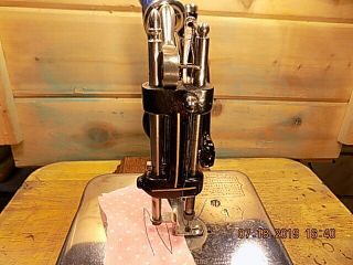 Antique Hand Crank Willcox Gibbs sewing machine.  RESTORED 1880 12