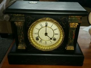 Antique Coin Operated Trade Stimulator Gambling Clock