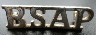 British South Africa Police - Rhodesia Badge (b5 - 44mm X 12mm)