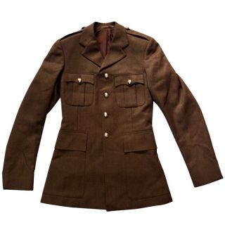 British Army No 2 Dress Uniform Jacket Tunic All Ranks Khaki Brown Belt