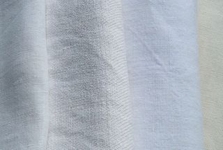 Bundle Vintage French Fabric Various Linens Hemp Chanvre Flax Calico Textile 6