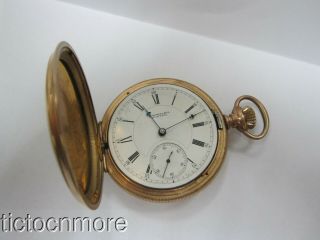 Antique E.  Howard & Co Boston Series Vii Hunting Case Pocket Watch 1899 218501