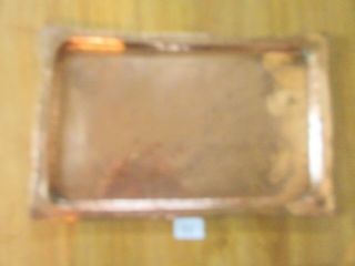 ARTS AND CRAFTS COPPER SERVING TRAY 3
