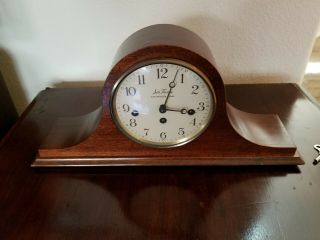 Vintage Seth Thomas Woodbury Mantle Clock Westminster Chime Key