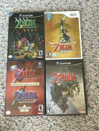 4 Wii / Nintendo Zelda Games