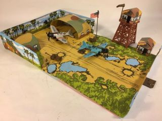 Flying Aces Advance Island Base Mattel 1976 Made In Usa