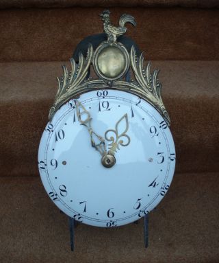 Unusual Later 18thc French Iron Framed Rack Strike & Repeating Lantern Clock 1