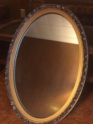 Oval Hanging Wall Mirror