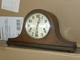 Vintage Napolean Hat Mantle Clock With Westminster Chimes