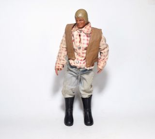 Vintage 1971 Mattel Toy Figurine Military Big Jim Collectible Western Cow Boy