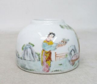 F917 Chinese SUIU water pot of colored porcelain of traditional FUNSAI style 3