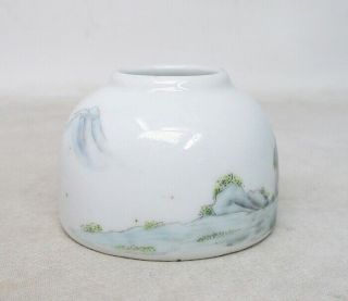 F917 Chinese SUIU water pot of colored porcelain of traditional FUNSAI style 5