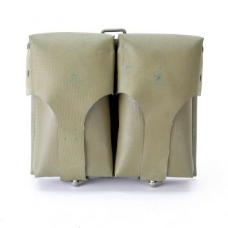 German Army Ammo Magazines Pouch Double Pvc Coated Mags Mag Olive Od