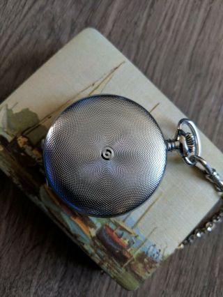 Vintage ARNEX 17 - Jewel Incabloc Pocket Watch w/ Box,  Unitas 6498 - Running 6