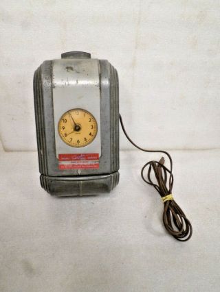 Unusual Early International Business Machine (ibm) Time Clock