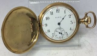 Vintage Elgin 6 Size 15 Jewel 1911 Model 925 Pocket Watch