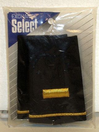 Us Army 2nd Lt Epaulet Soft Shoulder Boards Small Size For Dress Blues Packaged