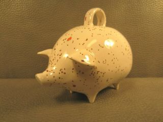Vintage Mid Century Modern Ceramic Piggy Bank
