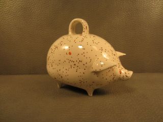 Vintage Mid Century Modern Ceramic Piggy Bank 2