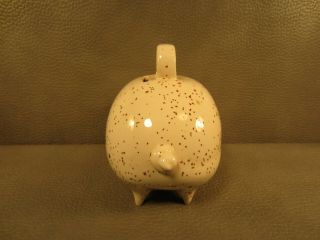 Vintage Mid Century Modern Ceramic Piggy Bank 4