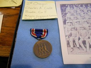 2nd Oregon Medal No.  Numbered And Researched