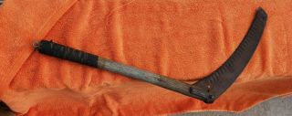 Three (3) Antique Hand Sickles Scythes Farm Tools Primitive Axe Corn Tool 5
