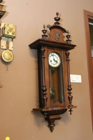 Gustav Becker germany wall clock 1906 2