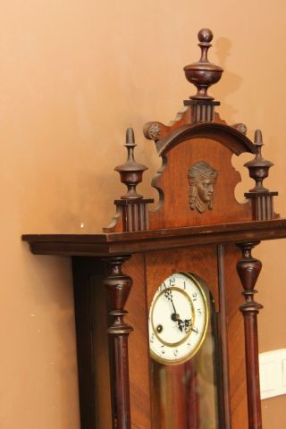 Gustav Becker germany wall clock 1906 4
