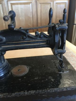 Antique Shaw And Clark Sewing Machine 1864 11