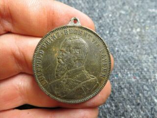 PRE WWI IMPERIAL GERMAN BAVARIAN SHOOTING COMPETITION 1898 MEDAL 2