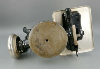 Antique Willcox & Gibbs Automatic 4 Mode Chain Stitch Miniature Sewing Machine 12